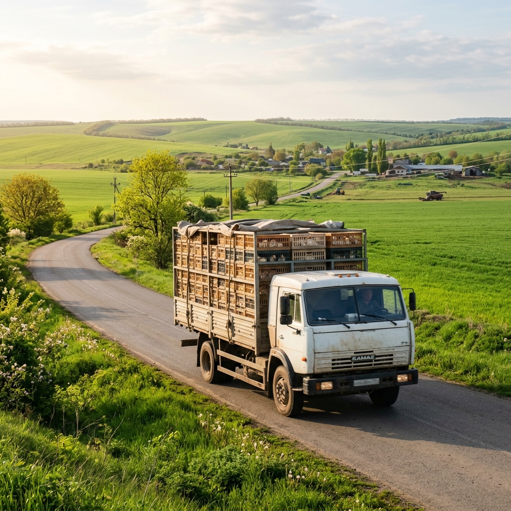 Новый график поставок бройлеров КОББ-500 на май